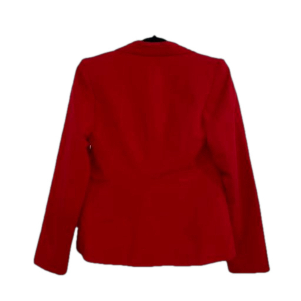 Women's apostrophe Red Tailored Blazer Size 2 - Picture 2 of 4